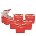 thumbnail image 1 of Caja de Galletas ANGGREK Caja de Dulces Innovadora Cuadrada Gruesa Duradera, 1 of 8
