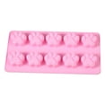 thumbnail image 2 of Molde de pastel de silicona en forma de estrella | Bandeja de dulces de chocolate antiadherente flexible de grado alimenticio | Apto para lavavajillas | Resistente al calor de -40 °F a 500 °F | 1, 2 of 8