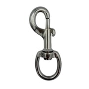 7/8 Round Swivel Eye Bolt Snap, Zinc Plated, Peerless Chain, #4714038