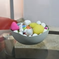 thumbnail image 1 of Handmade Decorative Bowls Iron 22x19x8 Cms Ivory, For Decor Room, 1 of 3