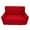 Wine Red, variant on Yeahmart Stretch Elastic Polyester Sofa Slipcover, Gray