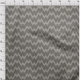 thumbnail image 3 of oneOone Tissu Polyester Lycra Chevron Ikat Imprimé 1 Yard 56 Pouces de Large, 3 of 4