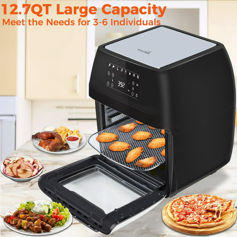 Hauswirt Air Fryer 12 Liters Light Wave Visible Airfryer Oven  Multi-functional Air Fryer Without Oil Small Home Baking Oven K7 -  AliExpress