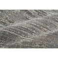 thumbnail image 2 of 2' X 3' Tan Taupe And Gray Abstract Power Loom Distressed Stain Resistant Area Rug, 2 of 9