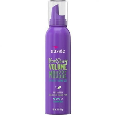Aussie Head Strong Volume Mousse [Maximun Hold] 6 oz (Pack of 2)