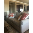 thumbnail image 6 of Coolmade 18" x 18" Off-White, Red, Orange, Multi-color leaves Cotton Decorative Pillow Cover , ( 2 Count), 6 of 8