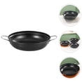 thumbnail image 4 of Shisuyan Marmite Ronde en Acier Inoxydable Wok de Cuisson Double Poignée Marmite avec Fournitures de Cuisine 22CM, 4 of 7