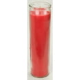 thumbnail image 3 of Prayer Candle Clear Glass Red Wax, 8 Inch, 3 of 6