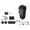 Black 3, variant on Bike Helmet Bluetooth Headset, with 5.3 Chip and 40MM Graphene Diaphragm, IPX6 Waterproof and 48H Battery, for Cycling Outdoor Sports