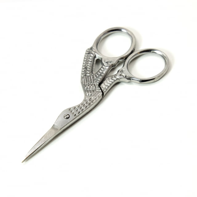 Ciseaux d'Artisanat en Acier Inoxydable Tailleurs Cigogne, Pointe Droite Tranchante, 3,5 Pouces