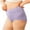 Purple, variant on QLEICOM Womens Underwear,Panties for Women,Plus Size High Waist Shaping Panties Solid Color Tummy Control Full Coverage Briefs for Smoothing Support and Everyday Comfortable Beige