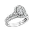 thumbnail image 2 of You + I 1 1/4 Carat T.W. Lab Grown Diamond Bridal Set in 10K White Gold (I,SI2), 2 of 3