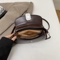 thumbnail image 4 of Bolso Hombro PU A La para Mujer Con Solapa Axila Al Aire Libre (café), 4 of 8