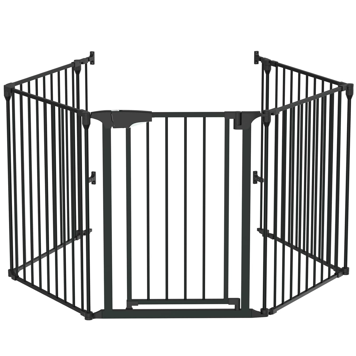 Tall Gate One-Panel Extension, Black