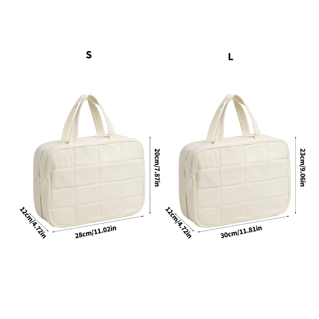 Foldable Hanging Cosmetic Organizers Quick Dry Polyester Ergonomic Backpacking Essential Toiletry Bag for Travel