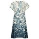 thumbnail image 4 of Vestidos casuales de verano para mujer Vestido suelto de manga corta con estampado floral de playa con cuello en V para mujer Pompotops ghjkhdj13436, 4 of 5