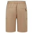 thumbnail image 2 of COEVALS CLUB Men's Hiking Cargo Shorts 9" Quick Dry Waterproof Fishing Golf Lightweight Outdoor 5-Pocket Stretch Shorts(Khaki 2# Large), 2 of 7