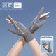thumbnail image 2 of Guantes de seda de hielo con protección solar para mujer, guantes cortos de verano anti-ultravioleta, sensación fresca, antideslizantes, transpirables, primavera y verano, 2 of 5