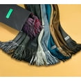 thumbnail image 6 of King Striped Knit Scarf, 6 of 7