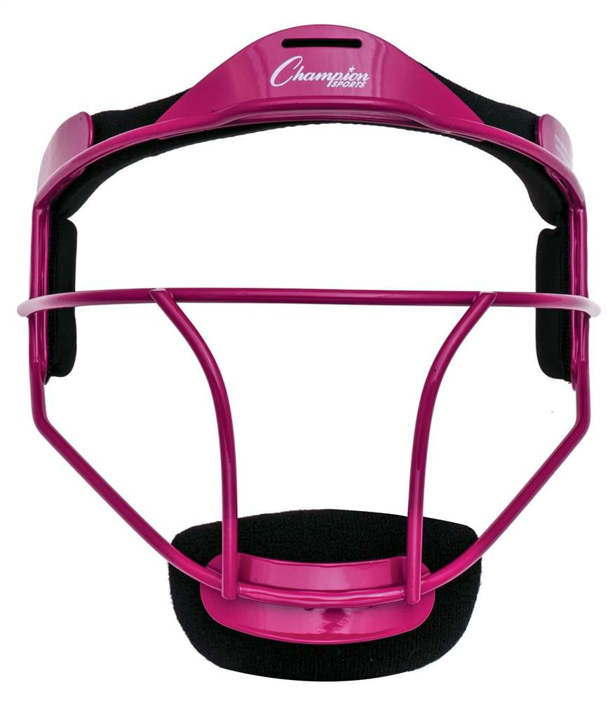 Fielder's Face Mask in Pink by Champion Sports