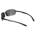 thumbnail image 3 of "The Influencer" Bifocal Sunglasses - Lightweight Unisex Reading Sunglasses - Black - 3.00, 3 of 5