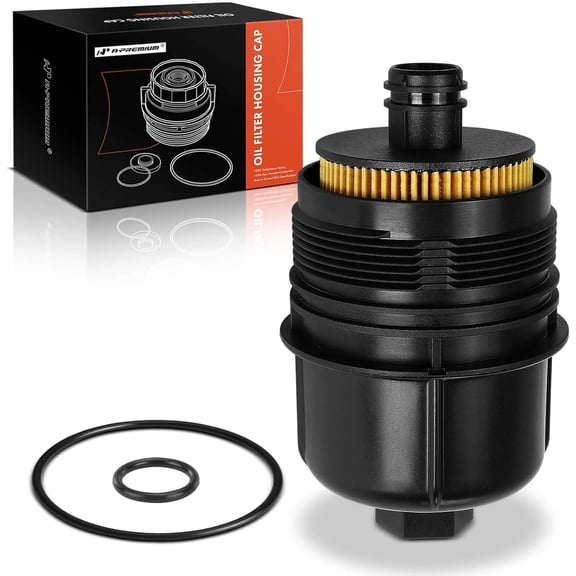 A-Premium Ecodiesel Engine Oil Filter 68507598AA 68498720AA Compatible with Ram & Jeep Cars - 1500, Wrangler, Gladiator, 2020 2021 2022 2023