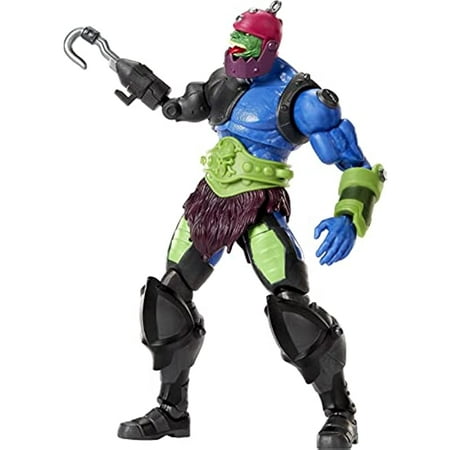 Masters of the Universe Masterverse Revelation Trap Jaw Action Figure with 30+ Articulated Joints, Swappable Hands & 3 Battle Accessories, 7-inch Motu Collectible Gift