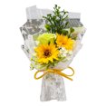 thumbnail image 1 of Ramo de flores de jabón con clavel artificial perfumado y rosas para mujer, mamá, esposa, mejor amiga, cumpleaños y Navidad., 1 of 8