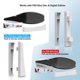 thumbnail image 2 of Soporte Horizontal para Ahorro Espacio Base Consola PS5 Slim() Color Blanco, 2 of 4
