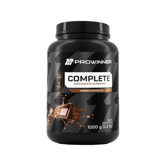 Suplemento Complete ProWinner polvo Sabor Chocolate 1 Kg