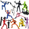 thumbnail image 3 of Titan 13 Action Figure, N13 Action Figures, T13 Action Figure 3D Printed Robot Multi-Jointed Movable, Desktop Decorations for Game Lovers, 3 of 10