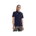 thumbnail image 1 of Camiseta tipo polo Under Armour Tech Team para mujer en color Navy Medianoche, 1 of 6