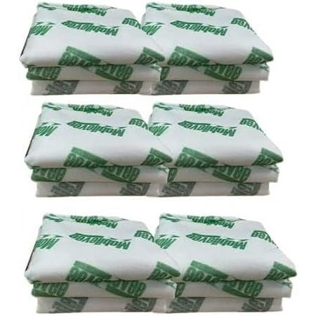 DryPuddle High-Performance Baseball Infield Sponge Pads - Quickly Remove Puddles, Ideal for Wet Weather, 12" x 24", 24 Pack