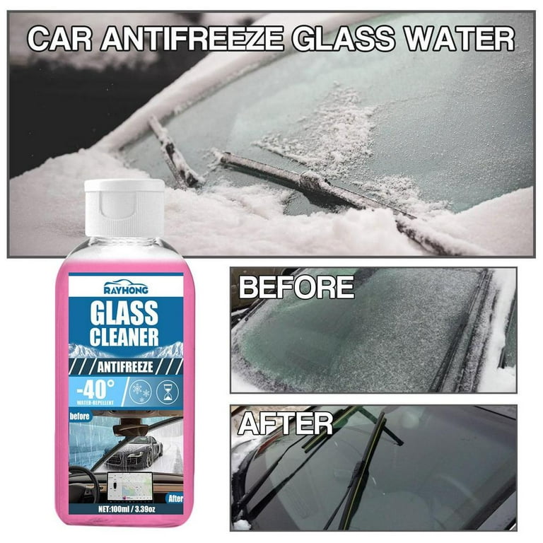 Car Windshield Cleaner Winter Windshield Deicer Spray Glass Freeze Remover  For Cars Automotive Glass Cleaner For