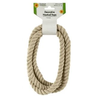 Hyper Tough Item NPP4100-HT, Nylon Blend Twisted Rope, White, 1/4