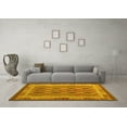 thumbnail image 3 of Ahgly Company Indoor Rectangle Southwestern Yellow Country Area Rugs, 3' x 5', 3 of 4