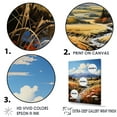 thumbnail image 3 of Designart "Contrasting Aspects Of The Volcano I" Volcano Floater Framed Canvas Prints, 3 of 5