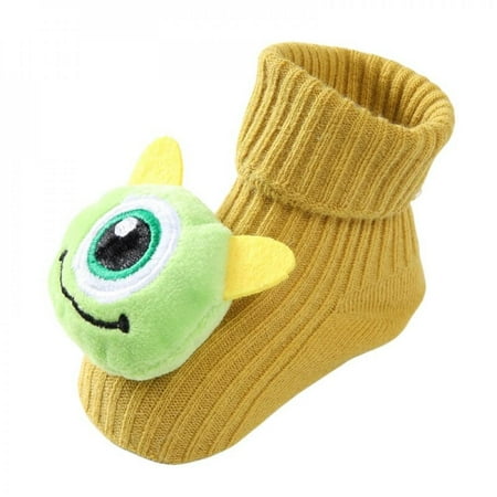 

High Quality! Bobora Baby Girl Boy Floor Cartoon Animal Sock Autumn Winter Sock Cotton 0-1 Years Old
