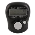 thumbnail image 1 of Likrtyny Mini contador dedos LCD Contador digital electrónico Rango 0-99999 (Negro), 1 of 8