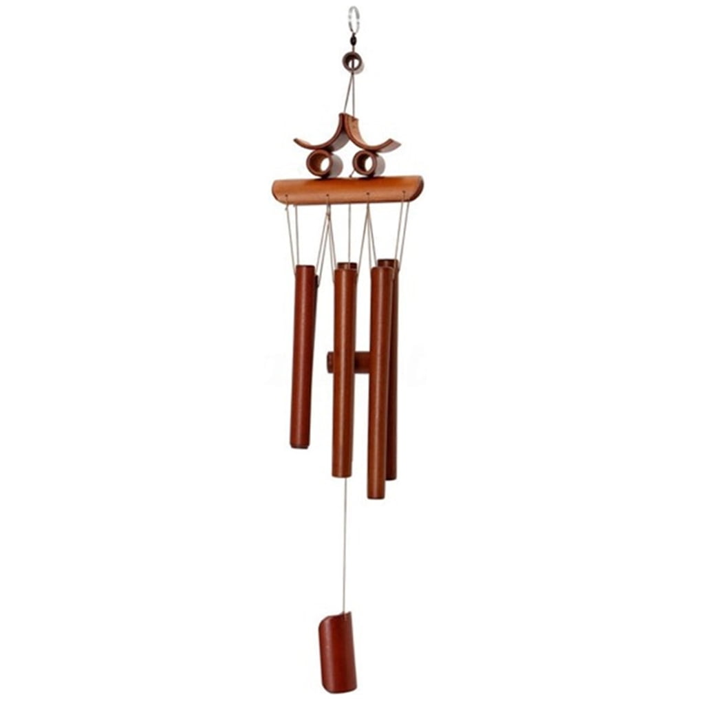 FRCOLOR Chime Hanging Wind Chime Outdoor Windchime Bamboo Wind Bell Decor