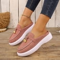 thumbnail image 5 of DIVVce Womens Shoes Slip On Mule Loafers With Tassel Accent And Platform Sole For Casual Everyday And Office Wear, 5 of 7