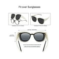 thumbnail image 5 of TINHAO Oversized Fit Over Glasses Sunglasses for Women Men Driving UV Protection Large Wrap Around Polarized Sunglasses, 5 of 6