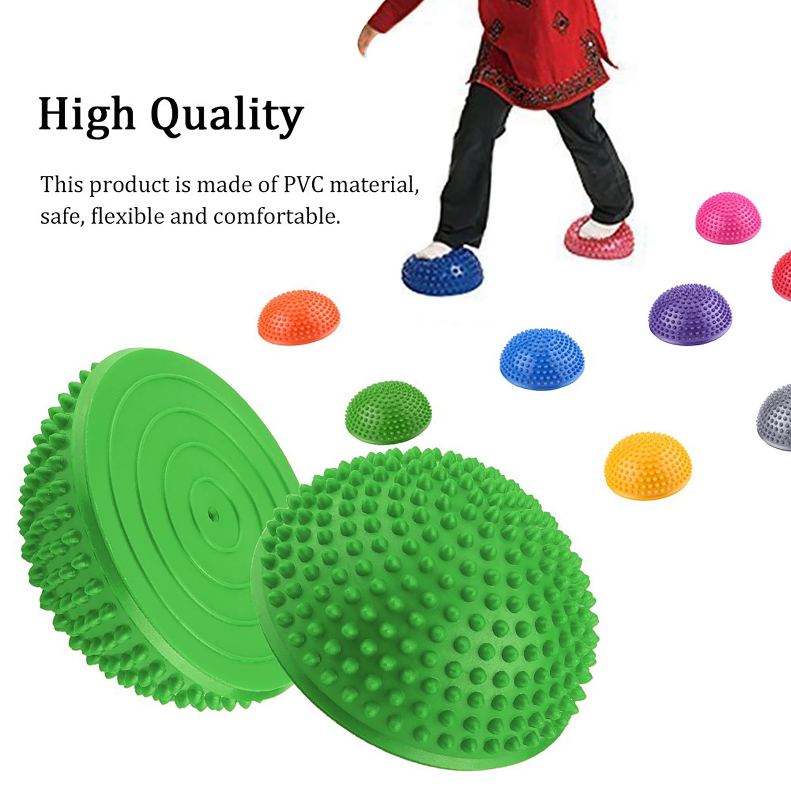 Konesky Semicircular Stepping Stone Yoga Massage Durian Ball Foot