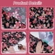 thumbnail image 3 of Tela negra estampada japonesa de 39,4 x 59 pulgadas, estilo japonés, paquetes de telas de algodón con estampado Sakura para costura, 3 of 9