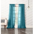 thumbnail image 7 of No. 918 Vida Crushed Texture Semi-Sheer Rod Pocket Curtain Panel, 40"x63", 7 of 7
