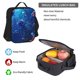 thumbnail image 5 of Disketp Deep Sea Glowing Fishes Mochila Estampada de Gran Capacidad con Lonchera y Estuche, Set de 3 Piezas para Estudiantes, 5 of 7