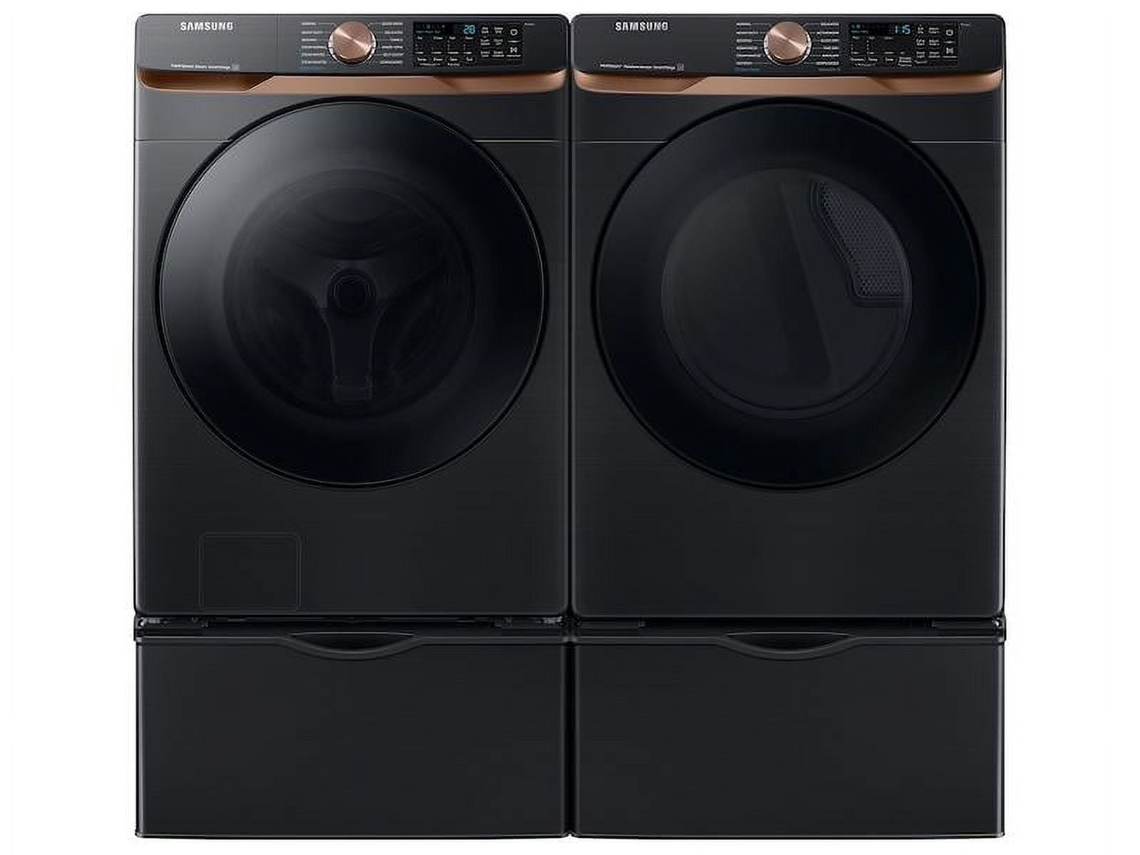 Samsung WF50BG8300AV 5 Cu. Ft. Brushed Black Front Load Smart Washer