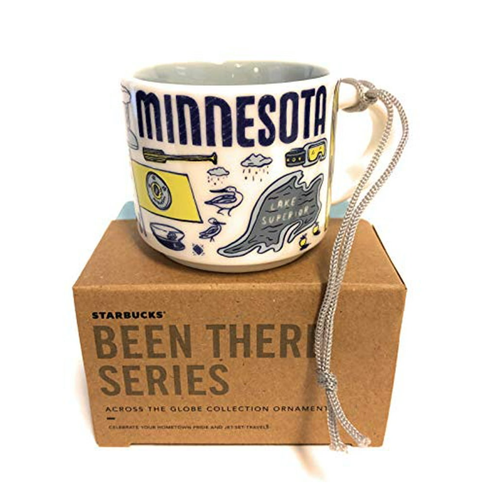 Starbucks MINNESOTA Been There Series Coffee Mug Demitasse Ornament 2 oz