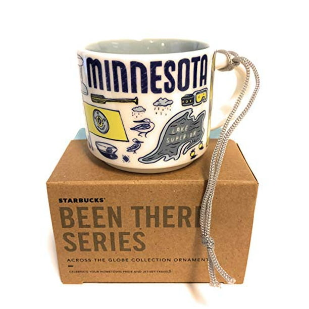 Starbucks MINNESOTA Been There Series Coffee Mug Demitasse Ornament 2
