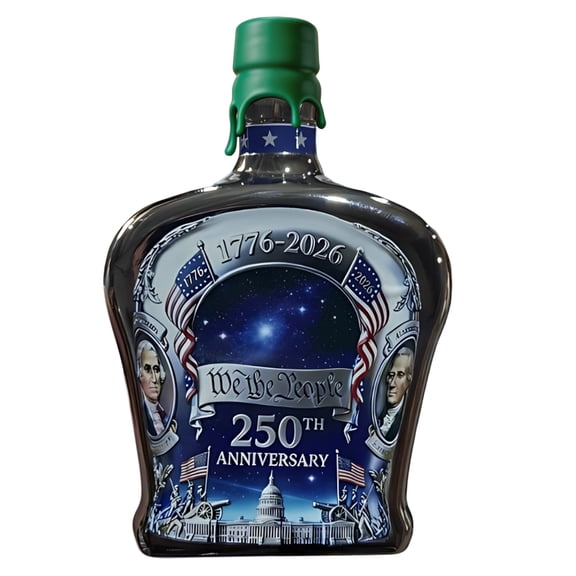 250th Anniversary Whiskey Bottle, We The People 250th Anniversarys Personal Reserve Bottles, Father's Day Patriotic Giftfor Liquor Scotch Bourbon or Wine